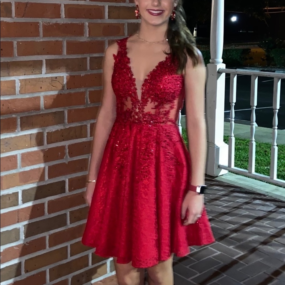 10111 Amarra Homecoming Dress